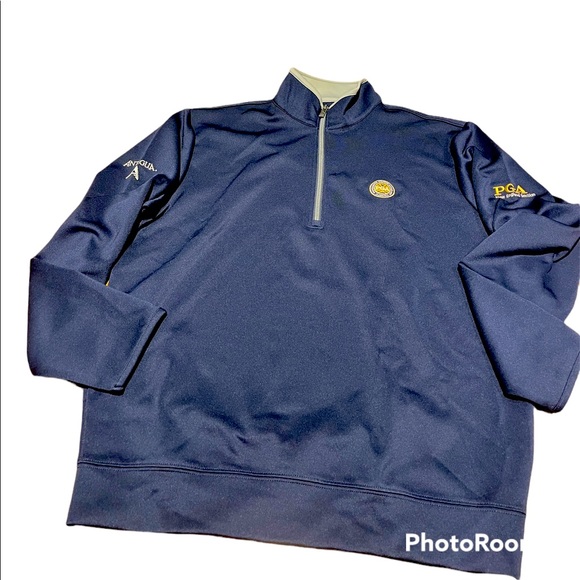 PGA 1/4 zip pullover (Antigua brand) - Picture 1 of 6